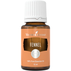 Flesje 15 ml Fennel essentiële olie van Young Living.